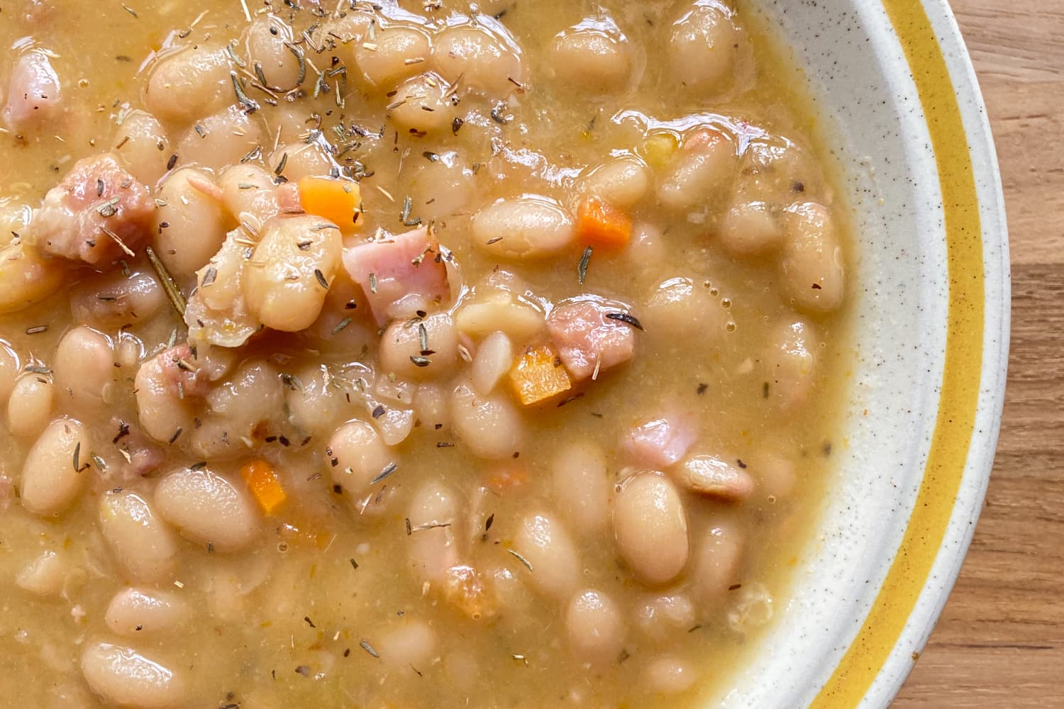 Basic bean soup top